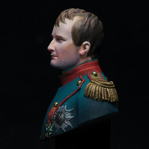 1/10 Наполеон 1806 Военная история предмет смоляная фигура, грудь GK без покрытия без цвета