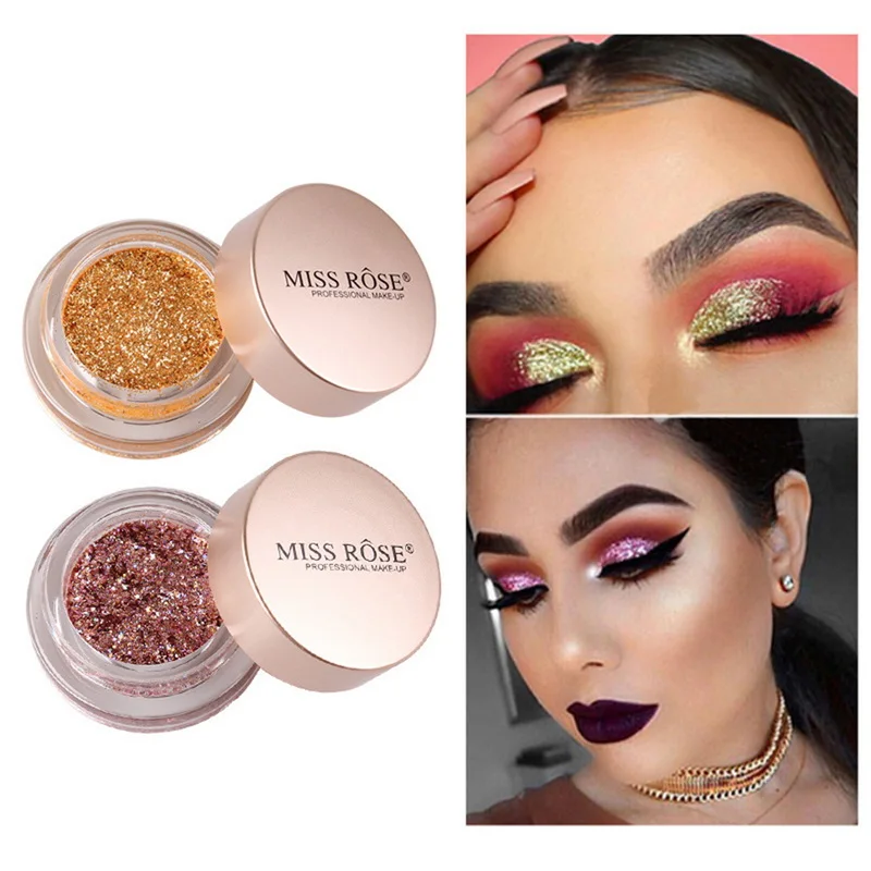 2019 Glitter Shimmering Metallic Eyeshadow Colors Eyeshadow Metallic