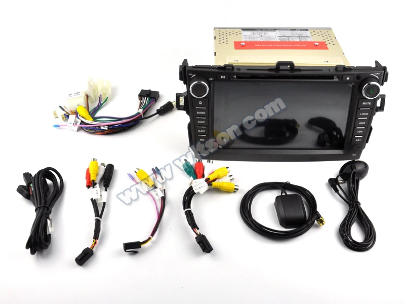Discount WITSON Android 9.0 Octa core(eight core) Car Dvd GPS Player For For TOYOTA COROLLA 2006-2011 4G RAM 32G ROM IPS TOUCH SCREEN 5