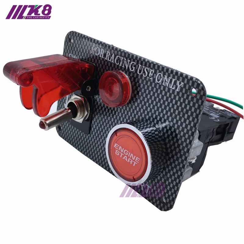 

Auto Elektronik Einem Schalter Kit Engine Start Button toggle mit K8-3011
