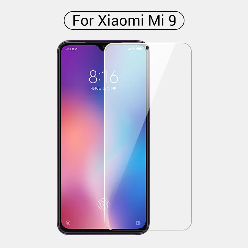 PZOZ для Xiaomi mi 8 9 cc9 Red mi 5a стекло закаленное Pocophone F1 6a mi A2 Lite Защитная пленка для экрана красное mi Note 5 6 7 pro стекло - Цвет: for xiaomi mi 9