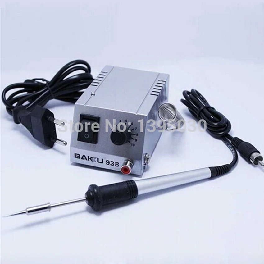 

1pcs Powerful & Fast Soldering Station,220V/110V. for SMD, SMT, DIP Soldering Work. Long Life Heater.BAKU BK-938