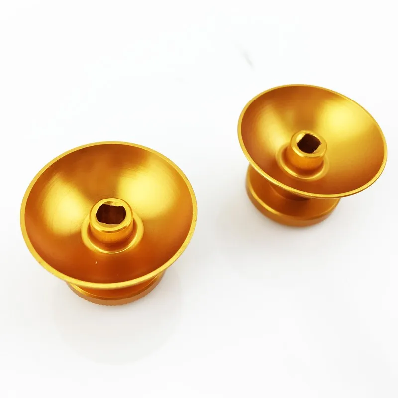 Aluminum Metal 3D Analog Joystick for Playstation 4 PS4 Slim Pro thumb Stick grip Cap Replacement for XBOX ONE Controller