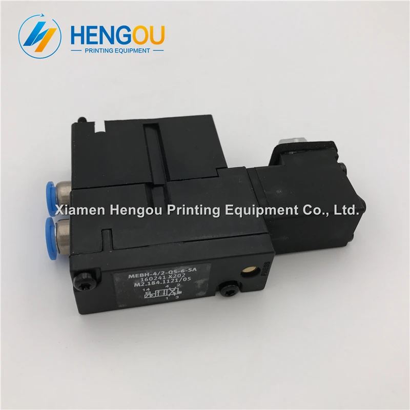 

2 Pieces Hengoucn Valve MEBH-4/2-AQ-6-SA M2.184.1121/05 for SM52 SM74 SM102 CD102 Machine M2.184.1121