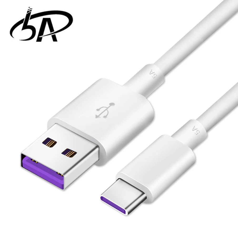 5А USB C type кабель для Android мобильный телефон Быстрая зарядка зарядное устройство USBC