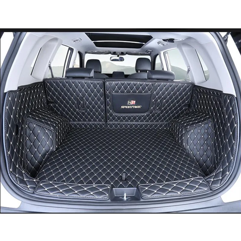 

Full-enclosed 3D car trunk mat modified boot mat for Kia Sportager 2018