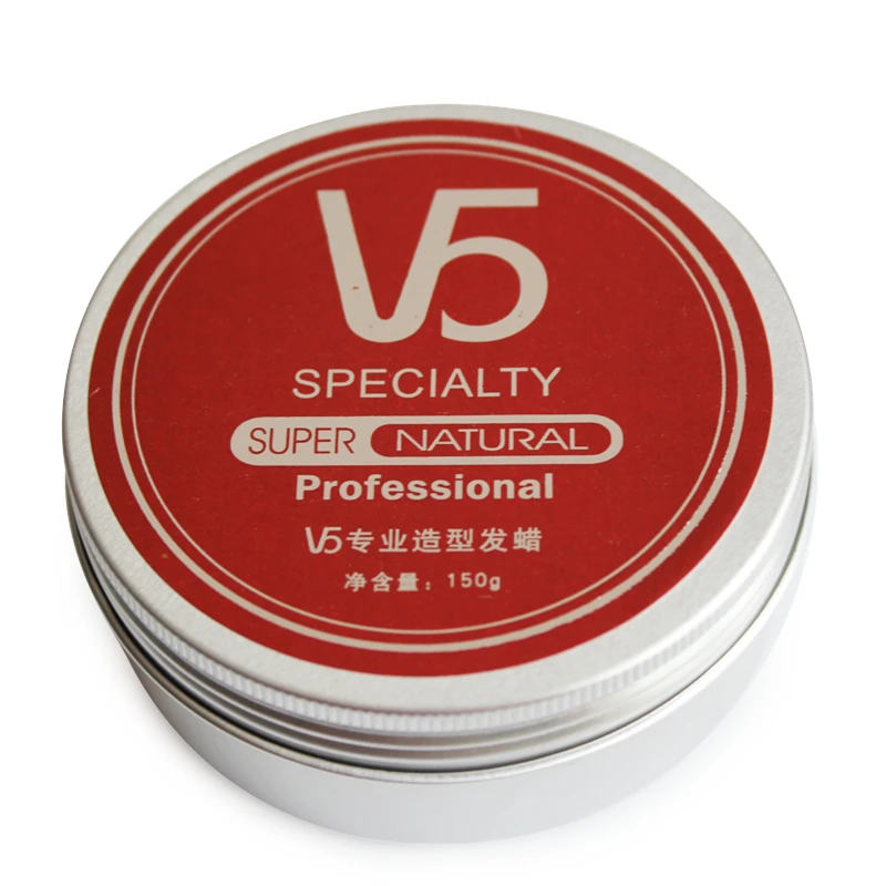 V5 pomade male women's moisturizing shaping curly hair fluffy style pk