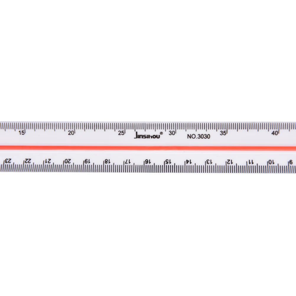 1 шт. треугольные метрики Весы линейка для инженер 12.6 ''многоцветный 300 мм 1:100-1:500