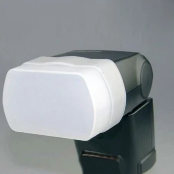 

Durable Bounce Flash Diffuser for Canon 580EX II Godox V850 V860 Yongnuo YN-560 II YN565