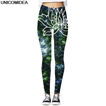 

3D Print Leggings Women High Waist Casual leggins Women Female Fitness Outwear Legin Slim Elastic Pencil Trousers Women Pants