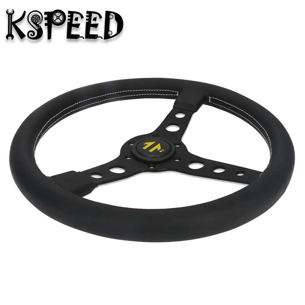 Buy Universal 14 inch Flat Bottom Steering Wheel 350mm