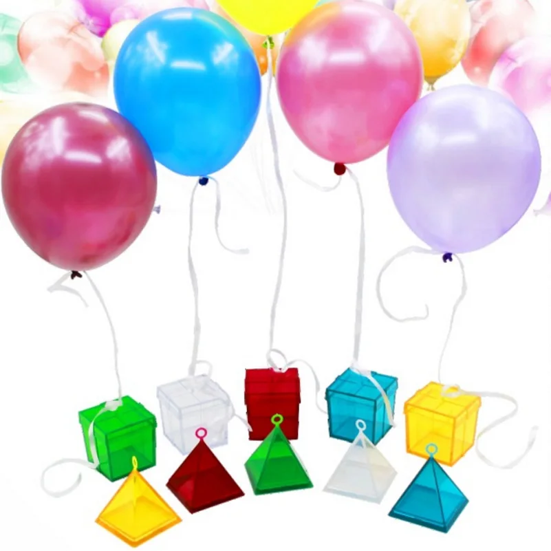 100pcs Helium balloon weights Wedding party supplies Gravity Block