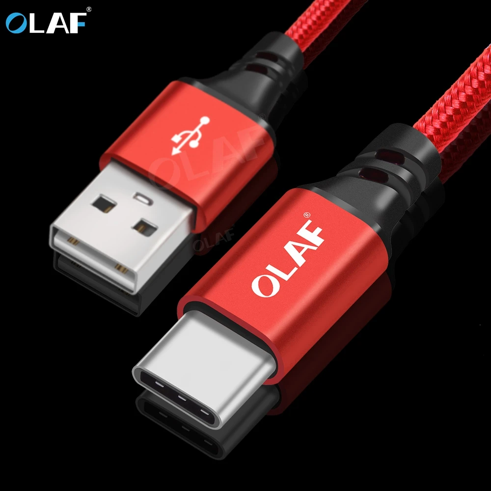 OLAF USB Cable for Mobile Phone Micro USB Type C Charger