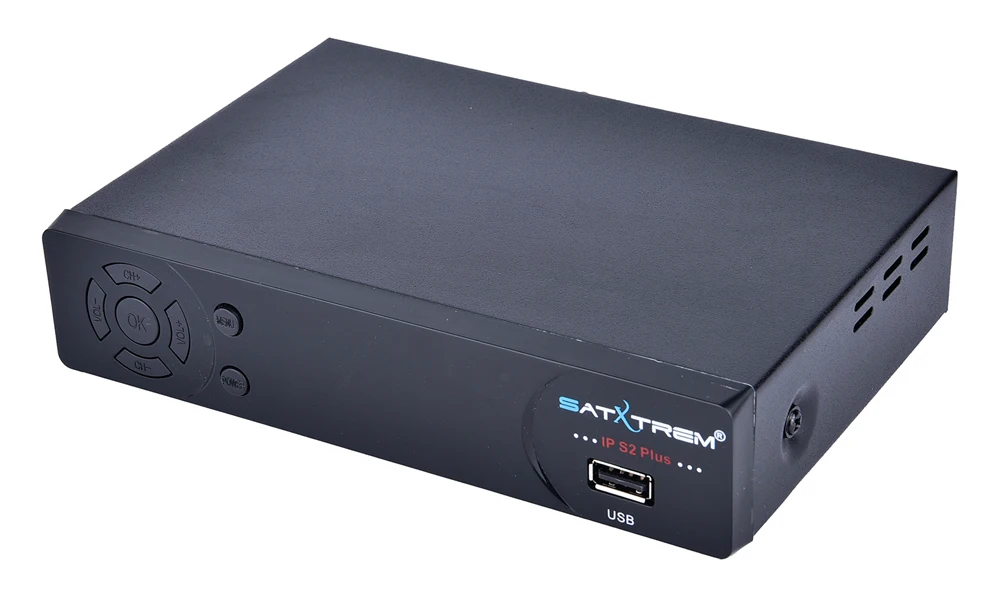 Satxtrem IP-S2 Plus спутниковый ресивертв тюнер DVB-S2 Full HD 1080p with USB WiFi Cccam IPTV телевизорцифровая приставка