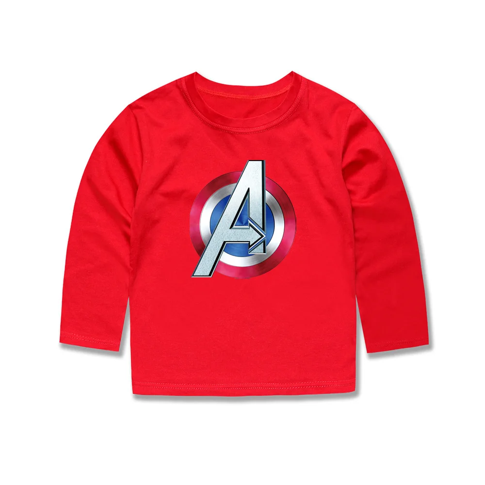 

Little Bitty New Boys A Word T-Shirts The Avengers boys t shirts pokemon funny tshirt kids clothes baby tops little maven