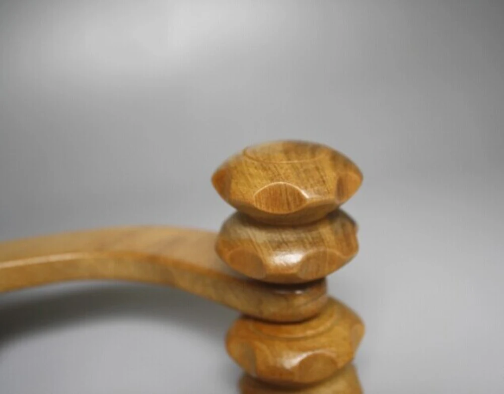

Wooden Massager Roller for Back and Leg Dropshipping