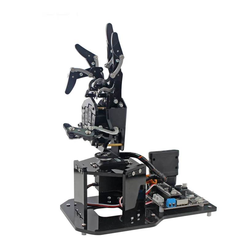 Open source mechanical palm/6dof Bionic robot claw/Creative education