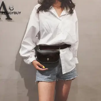 

Women PU Leather Belt Bag Luxury Waist Bags Women PU Leather Belt Bags Phone Pouch Fanny Packs Waist Chest Handbags Dropshipping