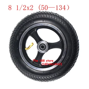 

8 1/2x2(50-134) trye wheel Tire for Gas Scooter Electric Scooter kid gas/eletric Scooter, Pram Stroller (8' 1/2' x2 inch) wheel