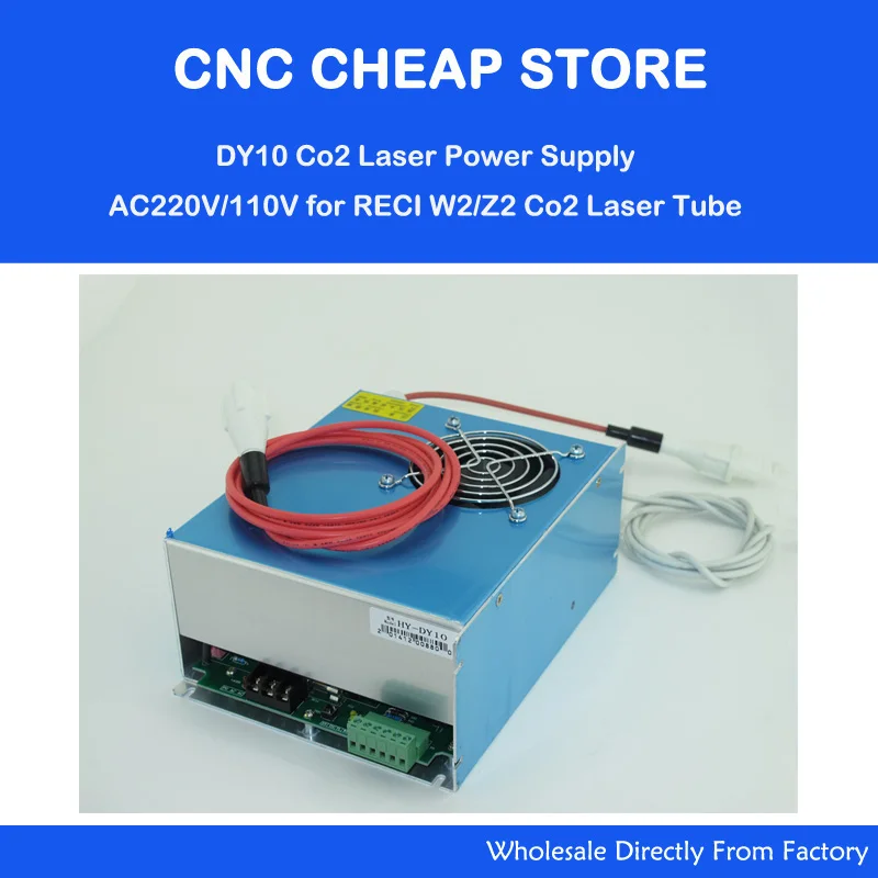 Новейший бренд Reci 80 Вт 90 Z2 S2 трубка Co2 лазерный источник питания PSU HY DY10 DIY Лазерный