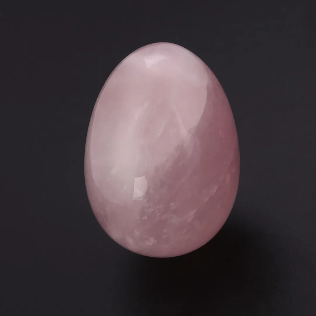 Mayitr Massage & Relaxation Home Decoration Crafts  Rose Quartz Egg Crystal Ball Magic Healing Sphere Gem Stone