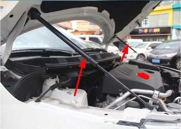 

FIT FOR NISSAN QASHQAI J11 2016 2017 2018 ACCESSORIES CAR BONNET HOOD GAS SHOCK STRUT LIFT SUPPORT CAR STYLING