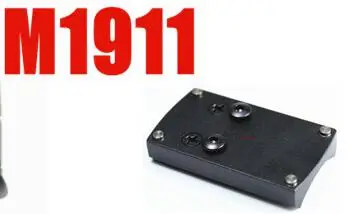 Векторная Оптика Сфинкс Красный точка зрения с пистолетом заднего крепления для GLOCK 17 19 SIG SAUER BERETTA Спрингфилд XD S& W M& P HK USP 1911 - Цвет: for 1911