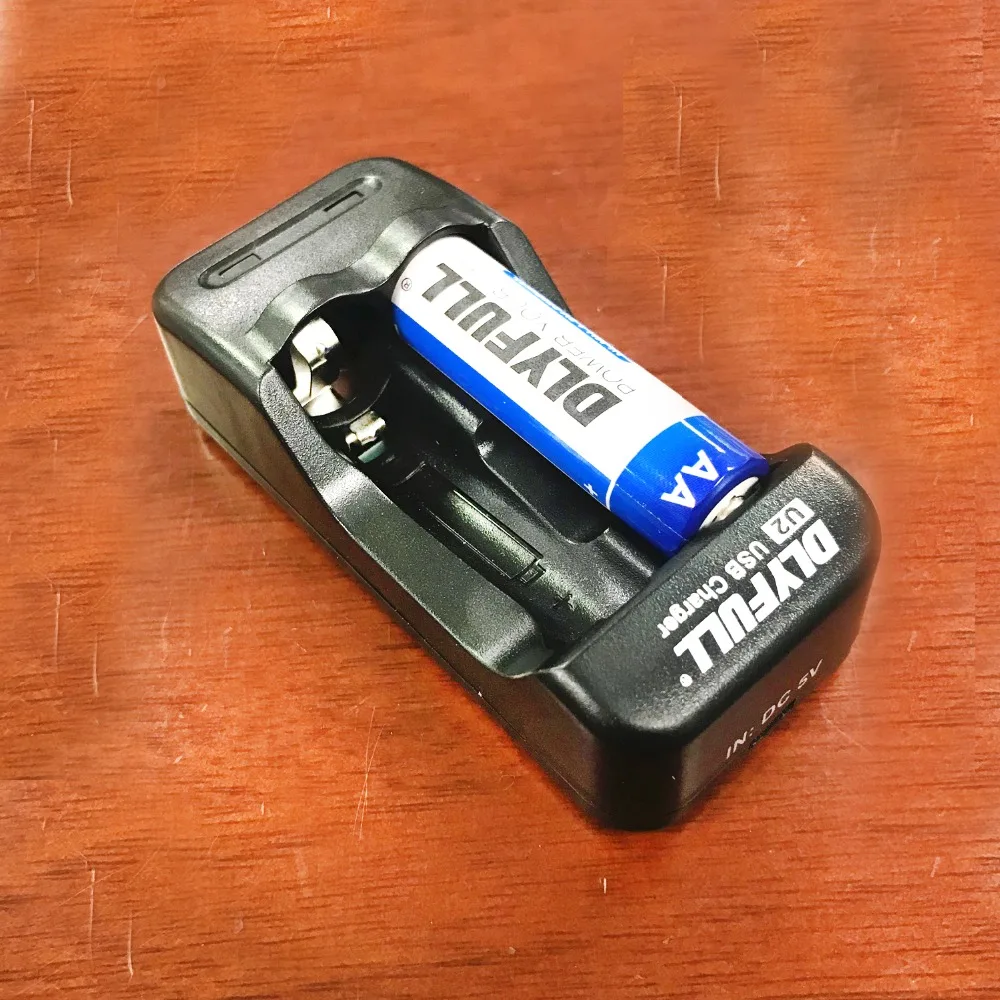 Dlyfull U2 Батарея Зарядное устройство 2 слота ni cd плеер для 1 v AA AAA с светодиодный USB