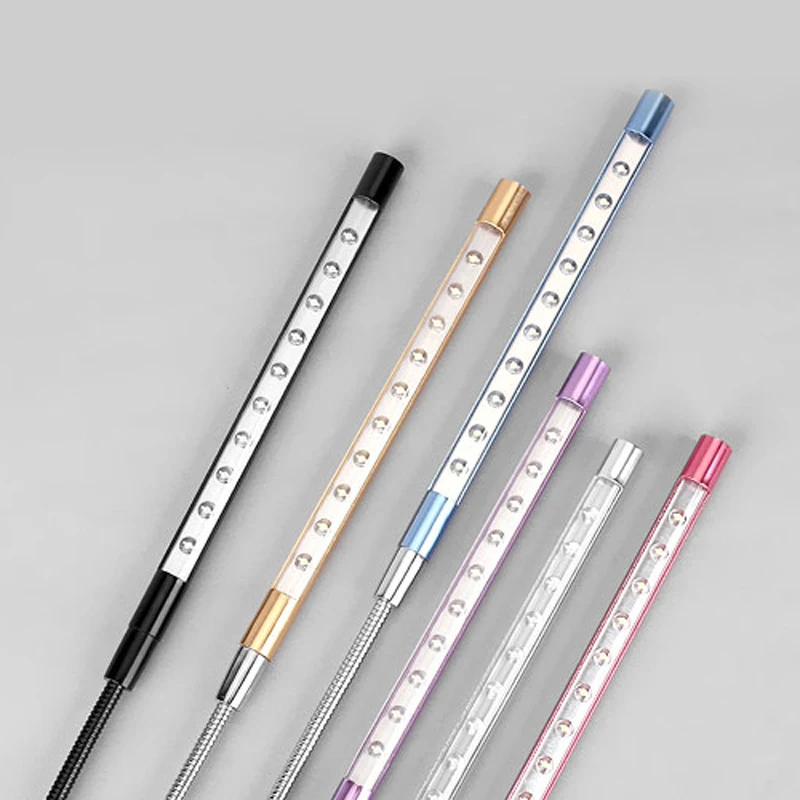 LED Light Desk Lamp Night Light Book Light Mini LED Light LED Desk Lamp USB LED Night Lights Flexible 5V Laptop Keyboard Reading Lighting USB LED Desk Book Lamp