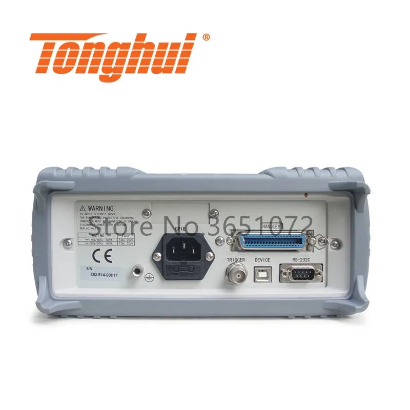 TH2523 тестер батареи внутреннего сопротивления 100uV 65V 1uΩ 3.5kΩ измеритель