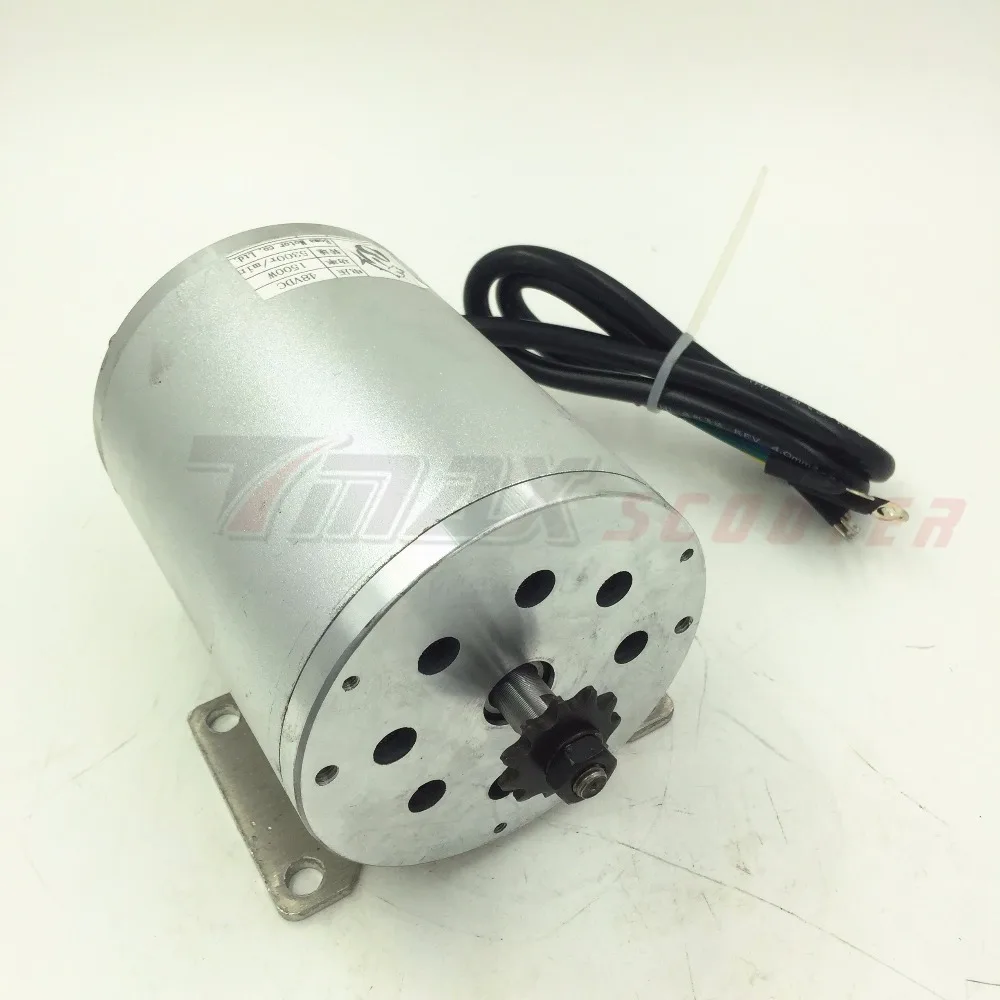 1500W 48V Brushless Electric DC Motor 1500W Electric Scooter BLDC Motor BOMA Brushless Motor w/ Mounting Bracket (Scooter Parts)