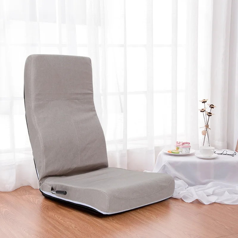Регулируемый 14-положения пола безногий стул складной ленивый диван кресло подушка Гостиная мебель Видео игровой стул