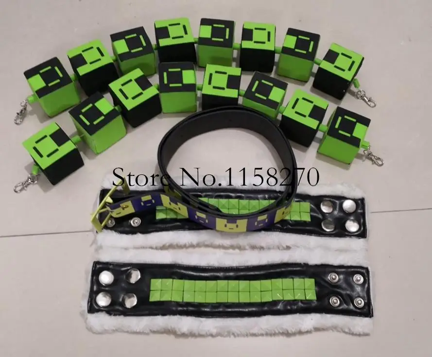 

Dramatical Murder DMMD Noiz boxes belt wrist band Cosplay Costume