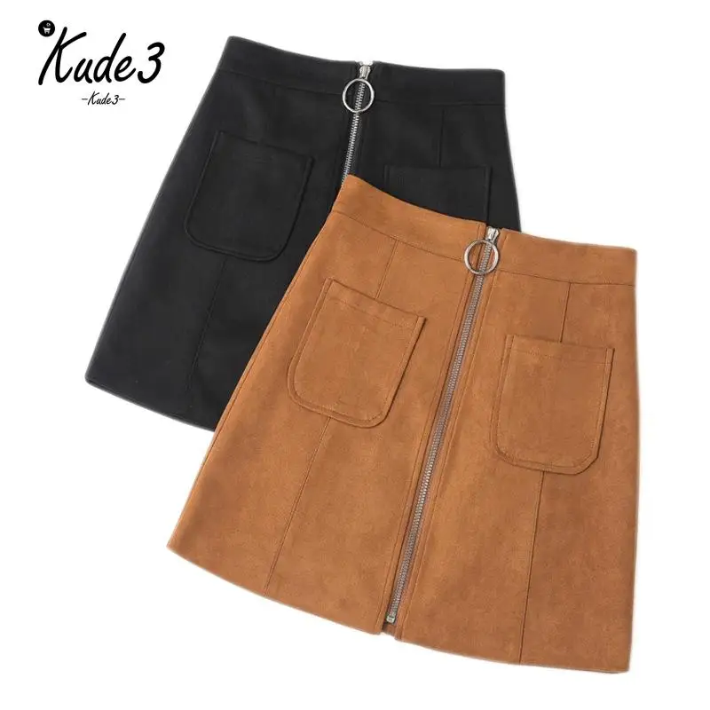 KUDE 2019 Женские Короткие широкие шорты женский из смеси хлопка с высокой талией