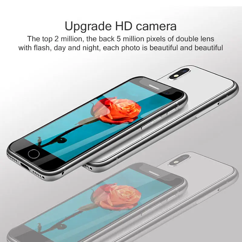 S9 Fingerprint Enhanced Ultra-Thin Mini Student Smartphone Game Store Android 7.0 Quad-Core Smartphone