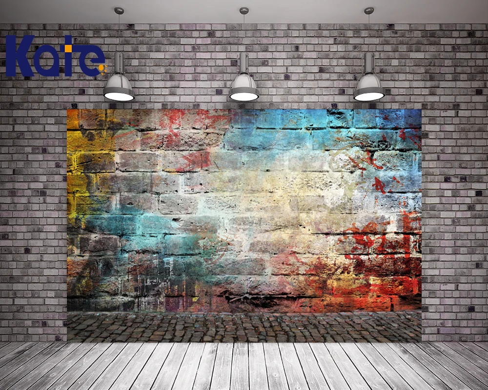 Aliexpress.com : Buy 5X7FT Kate Colorful Brick Wall Wedding Background