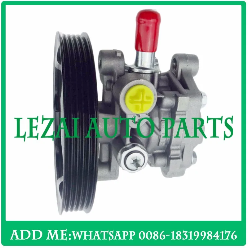 6 High Quality Power Steering Pump  For Car MITSUBISHI LANCER 2000-2008  52022256 MN184075  Free Shipping