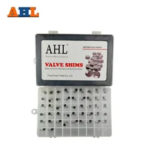 AHL 47pcs Motorcycle Engine Parts 7 48mm Adjustable Valve Shim Complete Refill Kit for Honda Suzuki