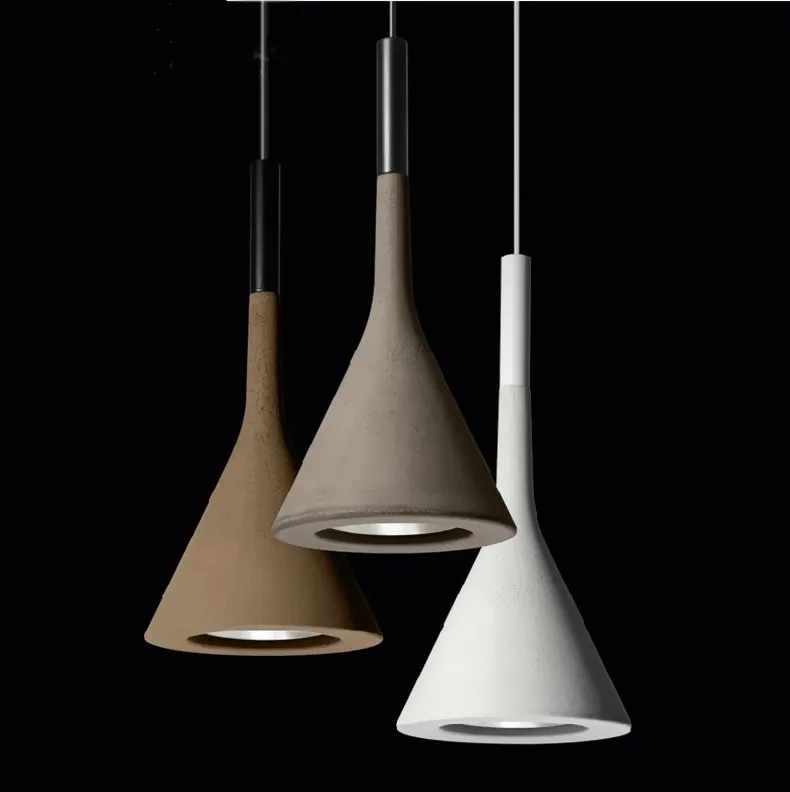 Подвесные светильники Новинка FOSCARINI APLOMB подвесной светильник цемент для