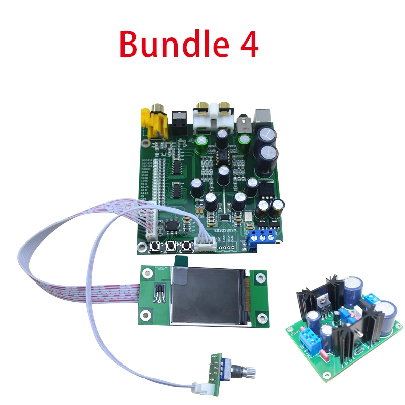 Новейший ES9038Q2M ES9038 Q2M ies DSD оптический коаксиальный входной декодер DAC выход для наушников HiFi аудио Плата усилителя 384k dop128