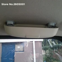 Автомобильная стеклянная коробка для солнцезащитных очков, коробка для хранения очков для Renault sceni c1 2 c3 модус Дастер Логан сандеро Клио