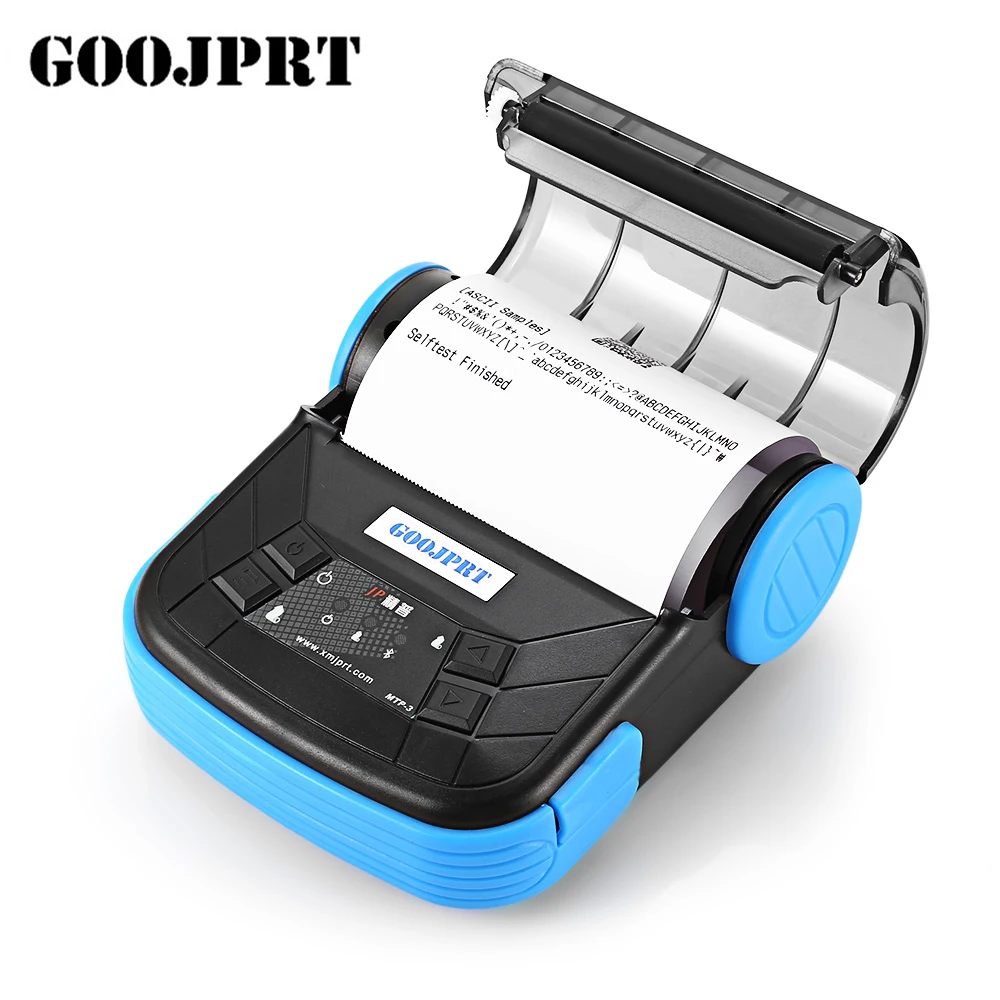 

GOOJPRT MTP-3 80mm Bluetooth 2.0 Thermal Printer Exquisite Lightweight Design Support Android IOS for Supermarket Warl