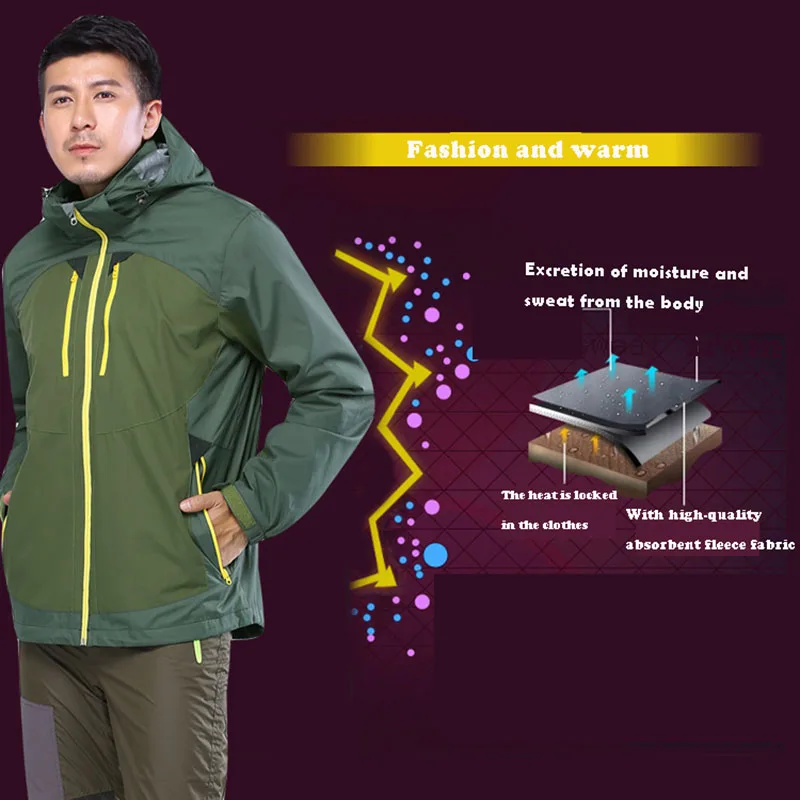 1896 Softshell Waterproof Outdoor Jackets Men  (51)