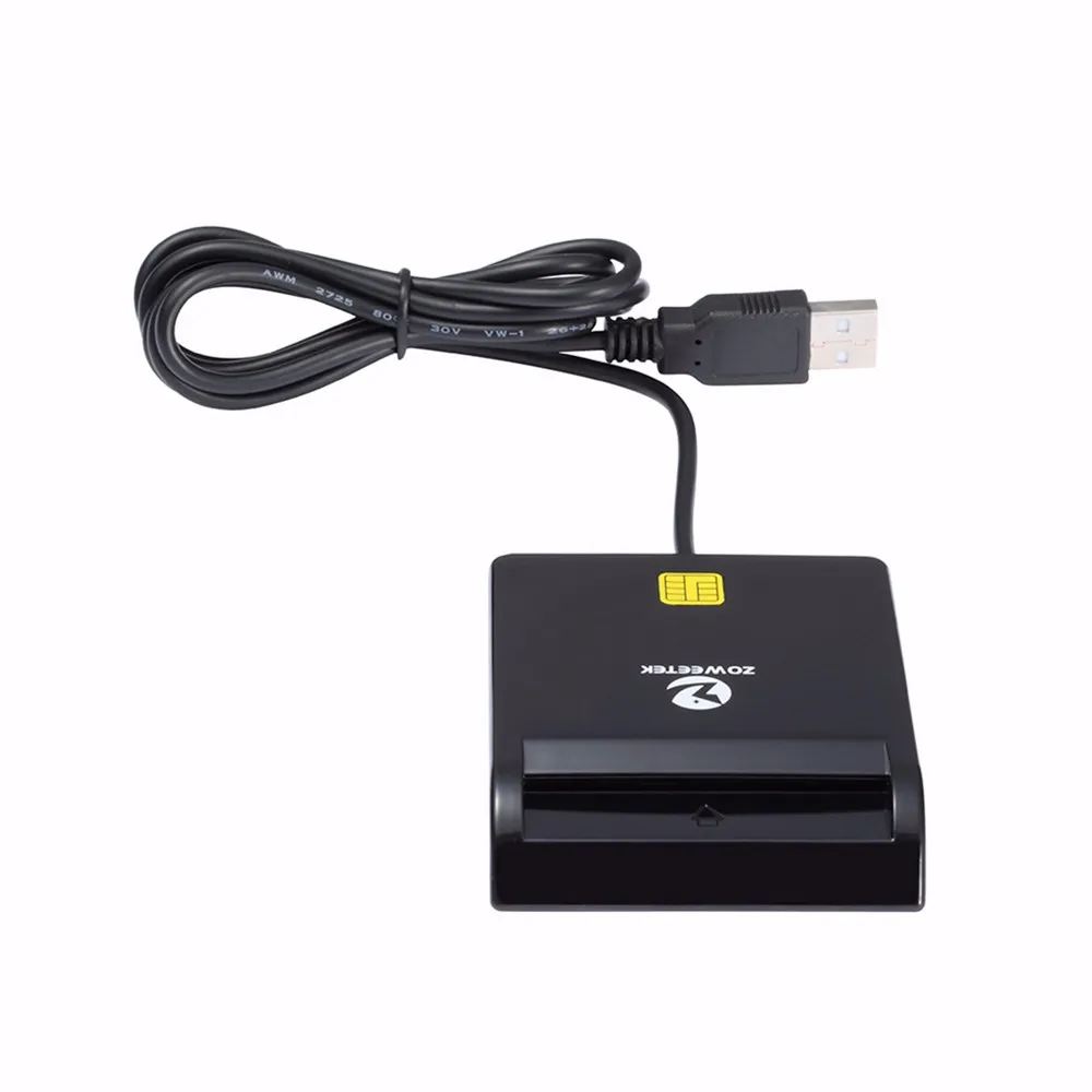 40pcs Zoweetek 12026-1 USB Smart Card Reader DOD Military USB Common Access CAC Smart Card Reader For SIM ATM IC ID Card 40pcs Zoweetek 12026-1 USB Smart Card Reader DOD Military USB Common Access CAC Smart Card Reader For SIM ATM IC ID Card