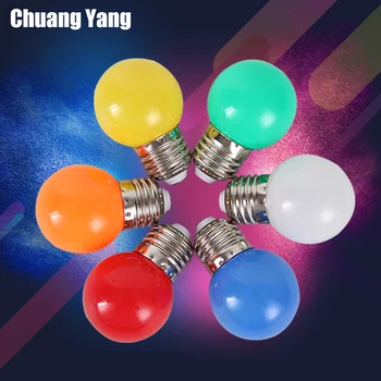

E27 LED Bulb Bombillas Led Vintage Mutil Color Bulb E27 for Chrismas Wedding Decoration 220V Color bulbs Lights