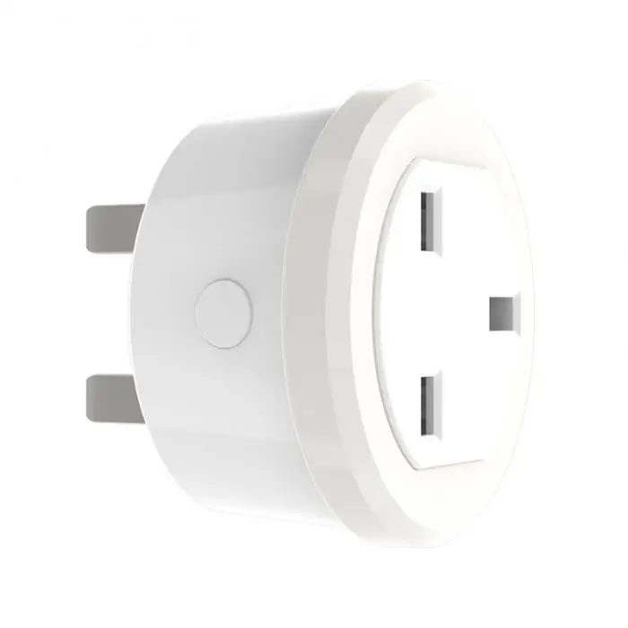 WiFi UK Smart Plug пульт дистанционного управления 2,4 GHz с одним ключом подключи и работай для умного дома NK-Shopping