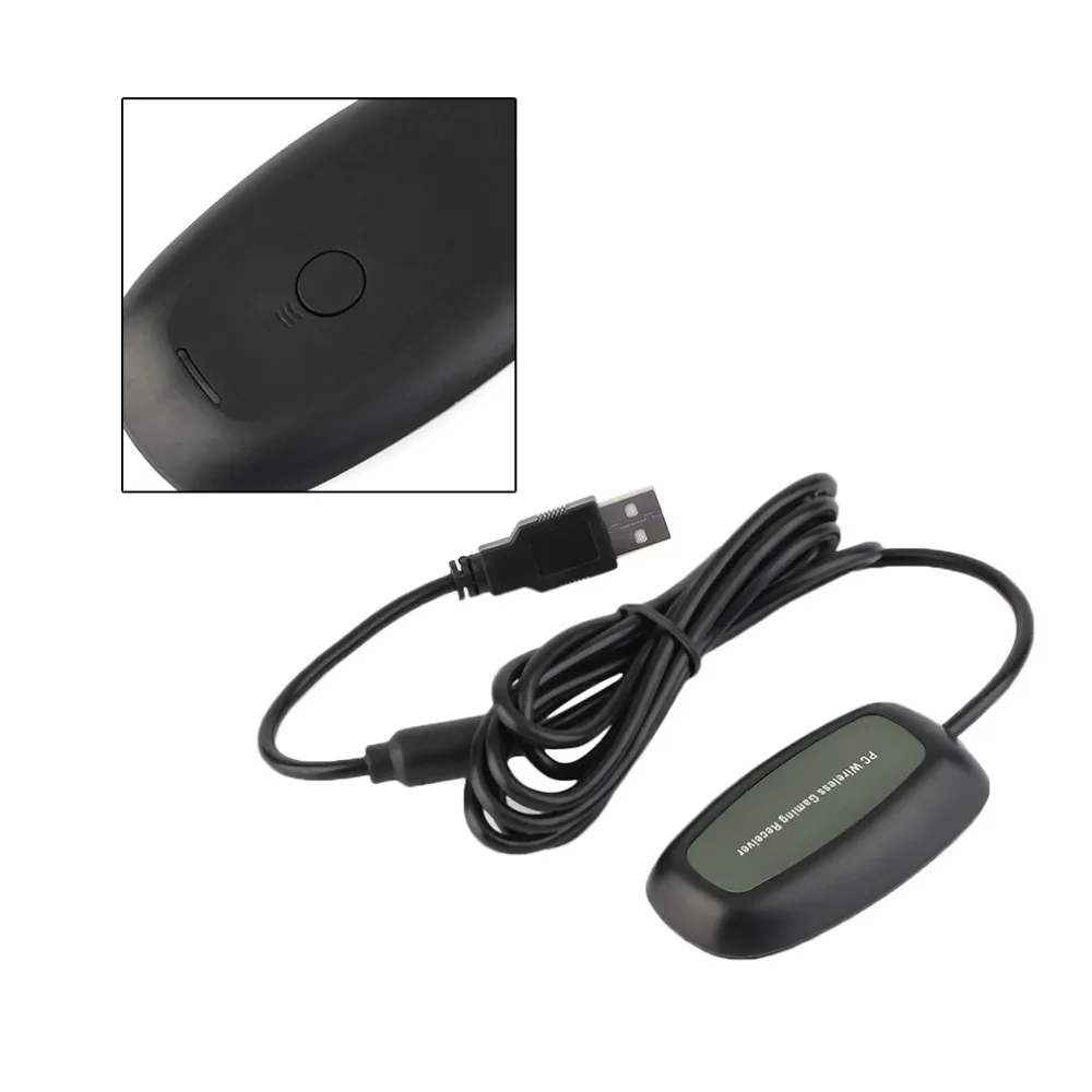 Беспроводной ПК USB 2,0 приемник для xbox 360 контроллер игровой USB ресивер адаптер ПК приемник для microsoft для xbox 360 с CD