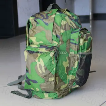 

40 liters Military Bag Battle Chinese Soldier knapsack travel Pouch fimber camouflage Oxford cloth