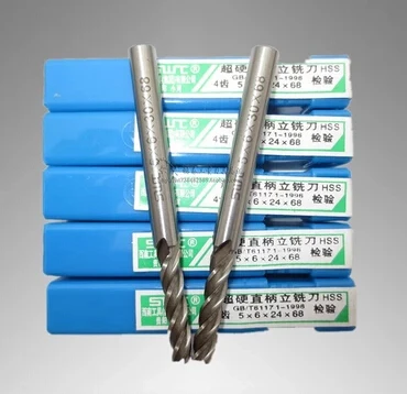 

Combination order 2 /2.5/ 3/ 4 / 5/ 6 /8 /10 /12mm 4 Flute HSS & Extended Aluminium End Mill Cutter CNC Bit Milling Cutting tool