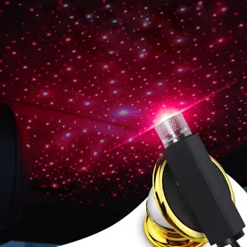 

Car Interior Decoration Lamp Modified Starry Sky Atmosphere Lamp Roof Starry Projector Lamp